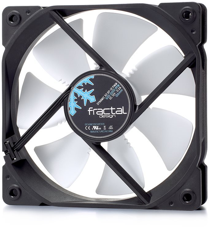 Fractal Design Dynamic X2 GP-12 PWM čierny Ventilátor do PC