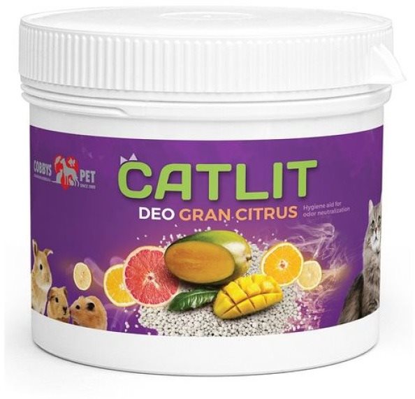 COBBYS Pet catlit deo gran citrus 500 g Dezodorant