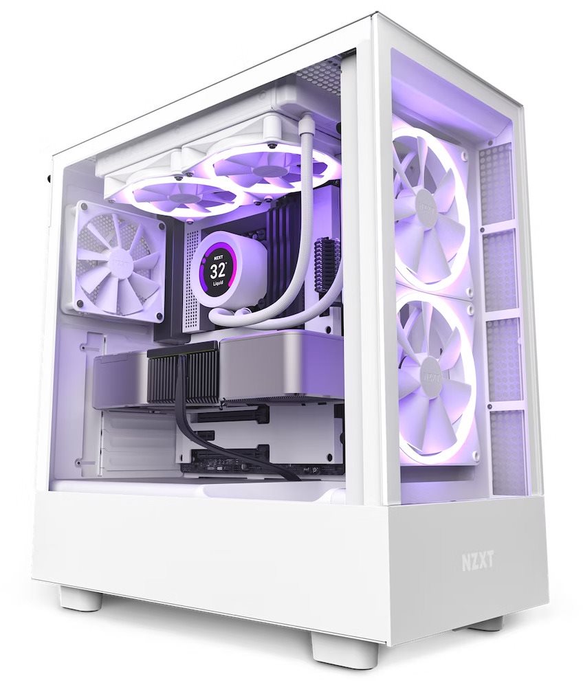 NZXT H5 Elite White Számítógépház
