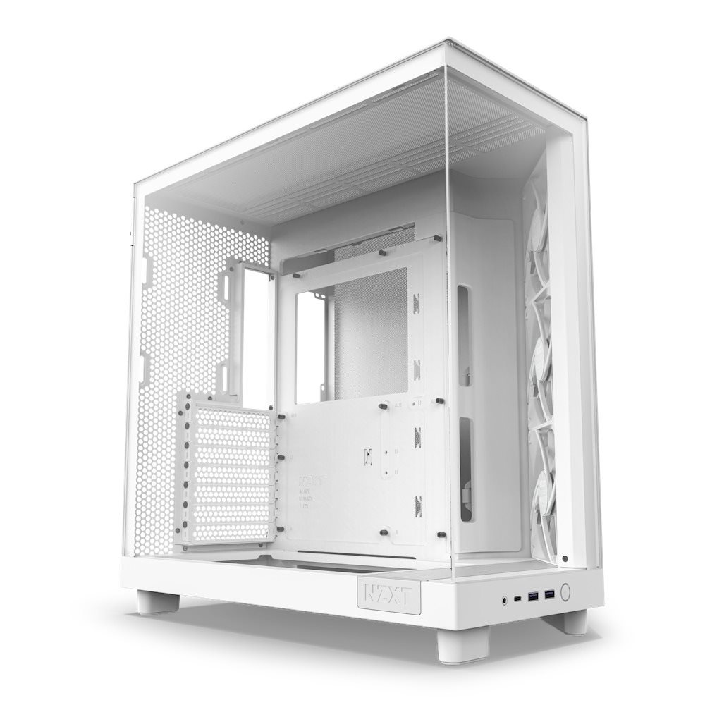 NZXT H6 Flow White Számítógépház