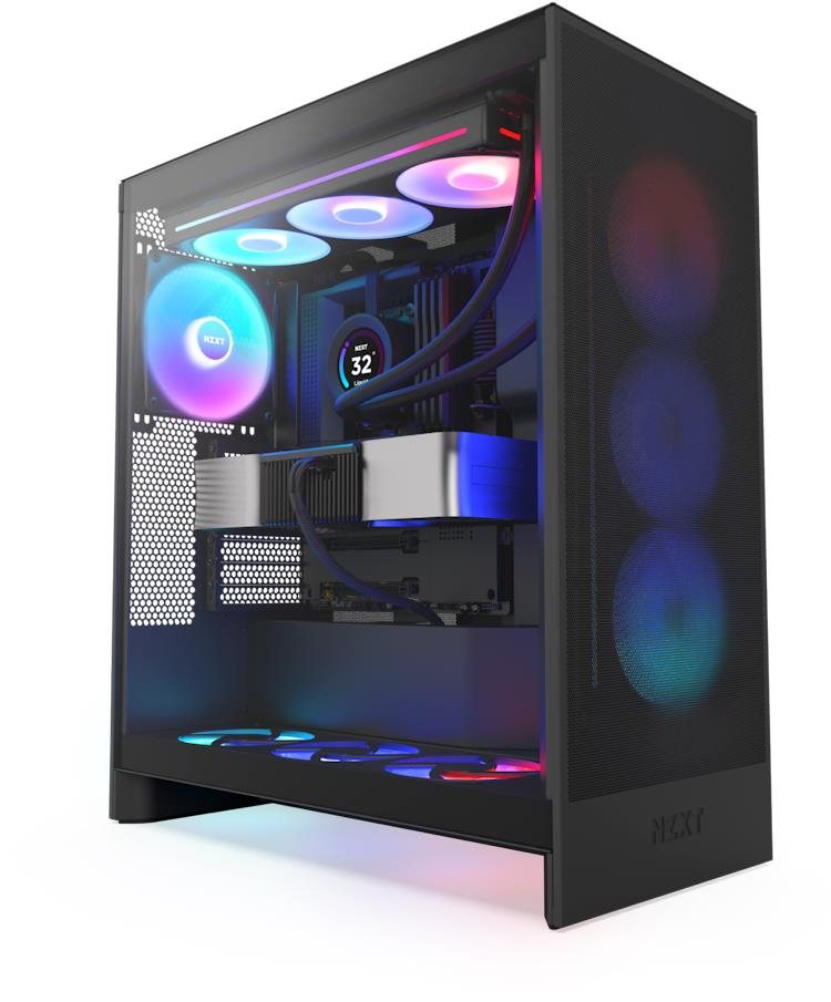 NZXT H7 Flow RGB (2024) All Black PC-Gehäuse