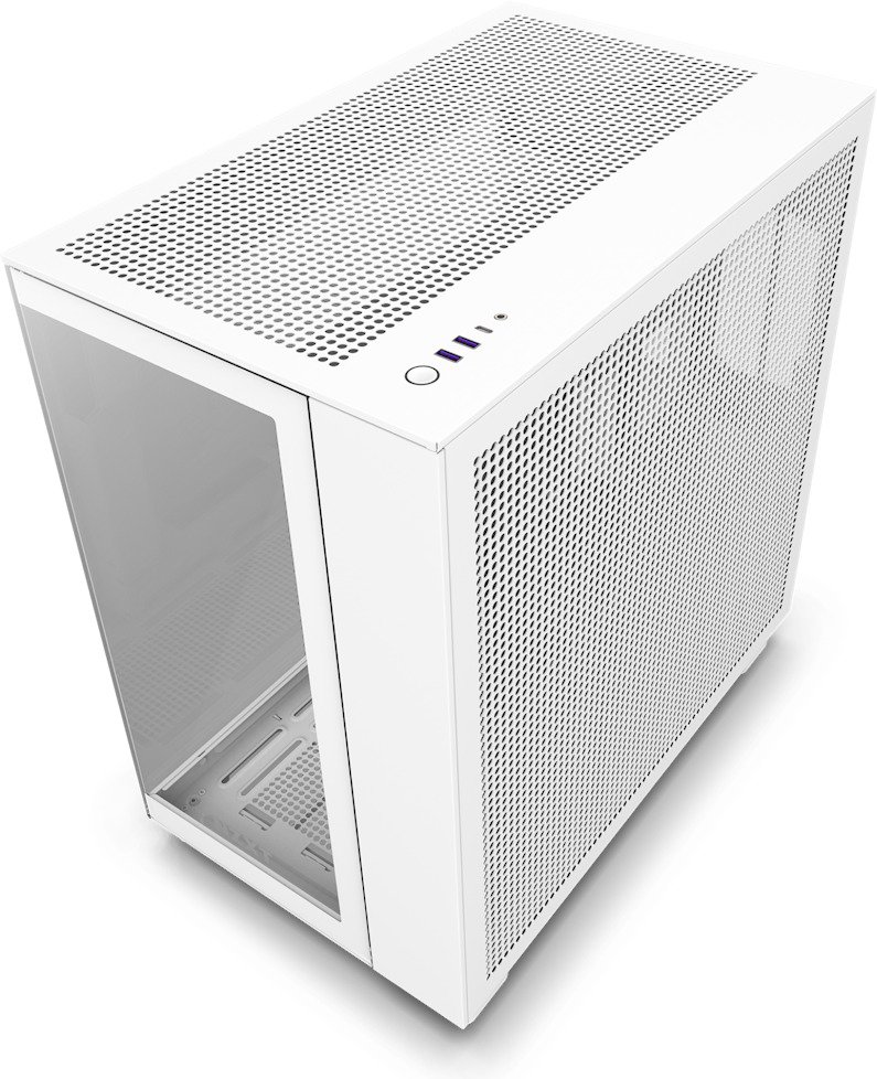 NZXT H9 Flow White Počítačová skříň