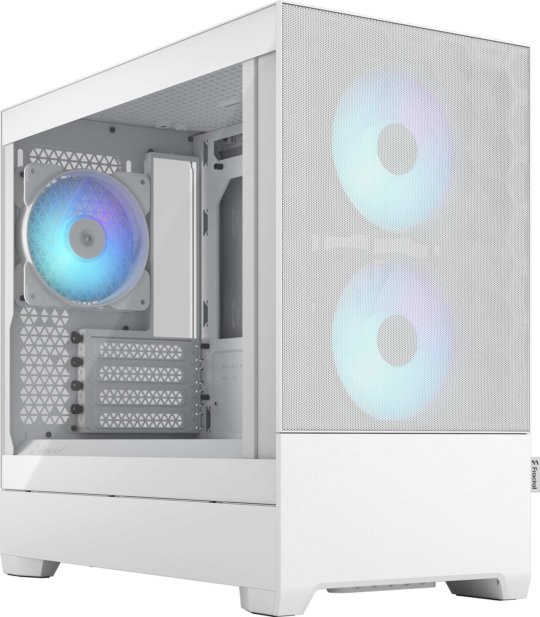 Fractal Design Pop Mini Air RGB White TG Clear Tint PC skrinka