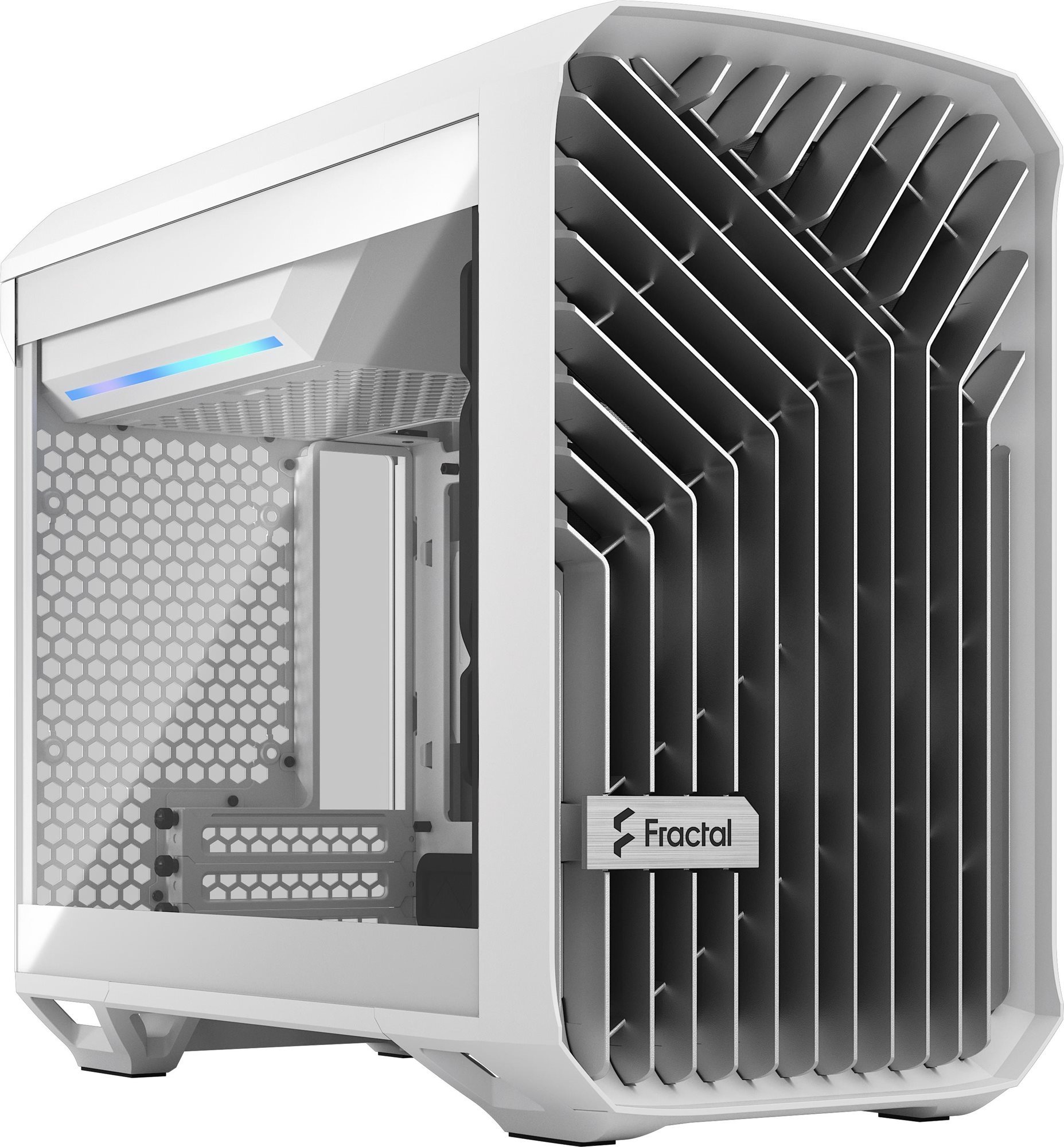 Fractal Design Torrent Nano White TG Clear Tint Boîtier PC