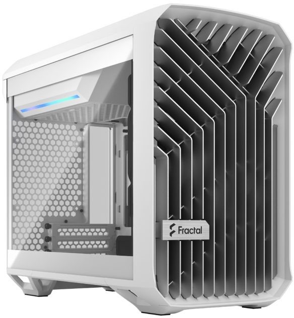 Fractal Design Torrent Nano White RGB TG Clear Tint PC skrinka