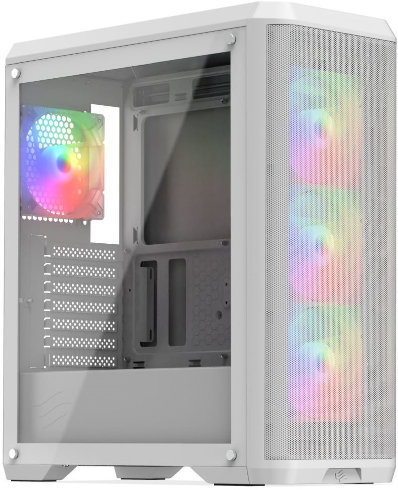 SilentiumPC Ventum VT4V EVO TG ARGB White PC Case