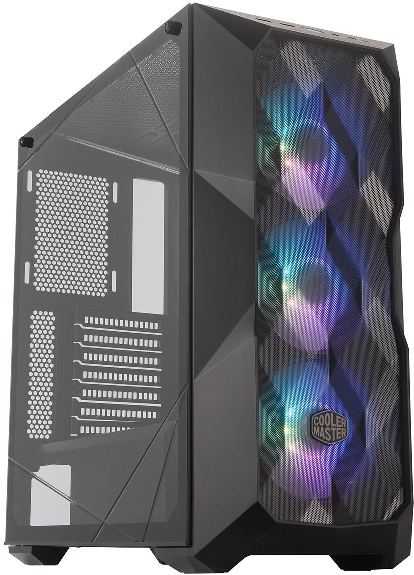 Cooler Master MasterBox TD500 Mesh Black Számítógépház