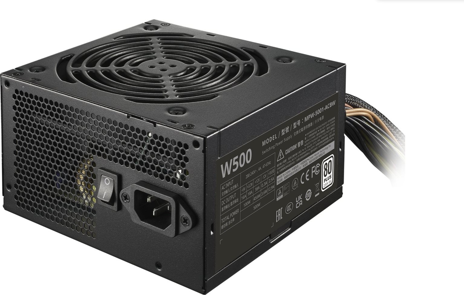 Cooler Master ELITE NEX WHITE 500 230V PC tápegység