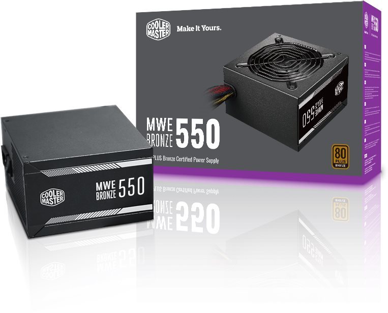 Cooler Master MWE BRONZE 550 - V2 PC tápegység