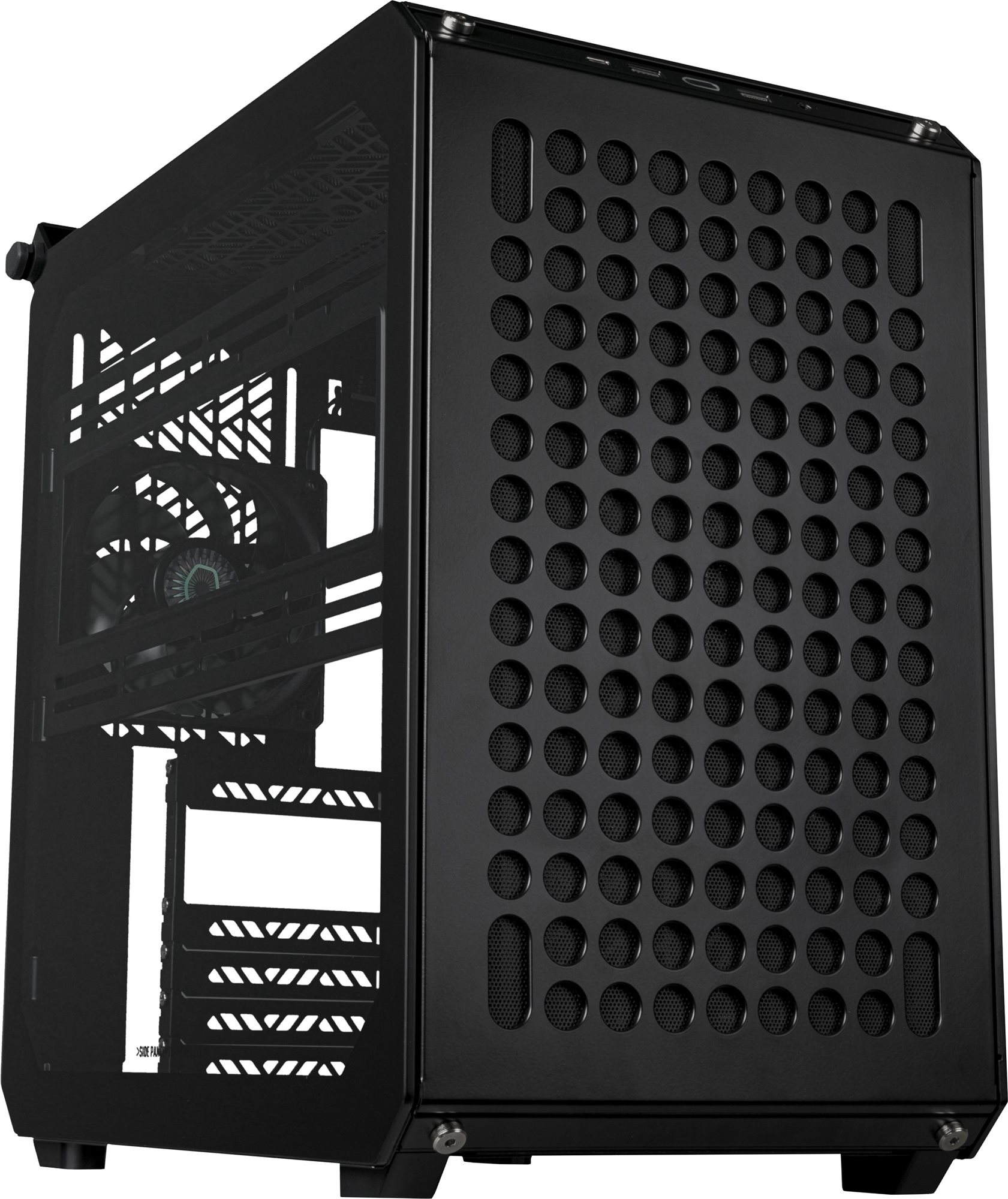 Cooler Master QUBE 500 FLATPACK BLACK Számítógépház