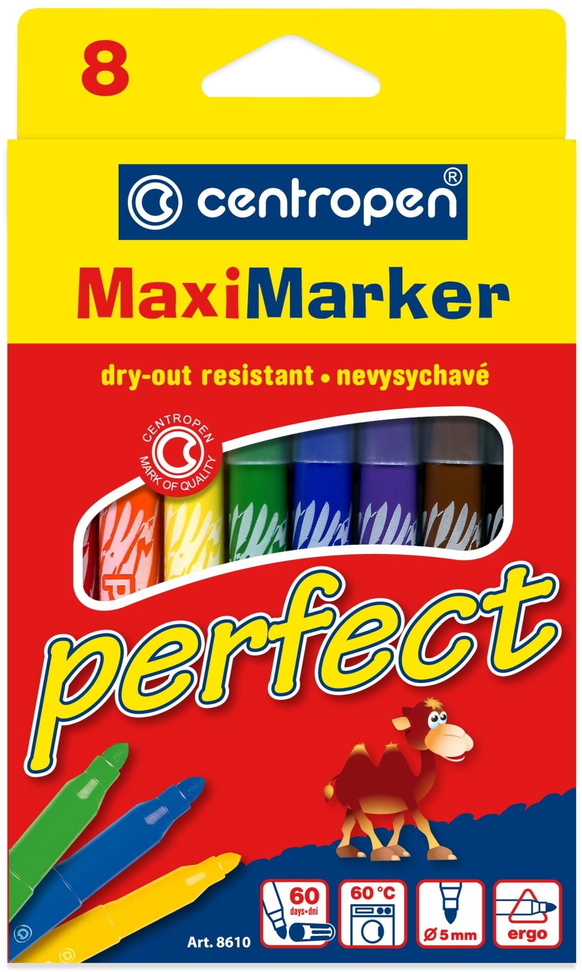Centropen značkovač 8610 perfect 8 ks Fixky