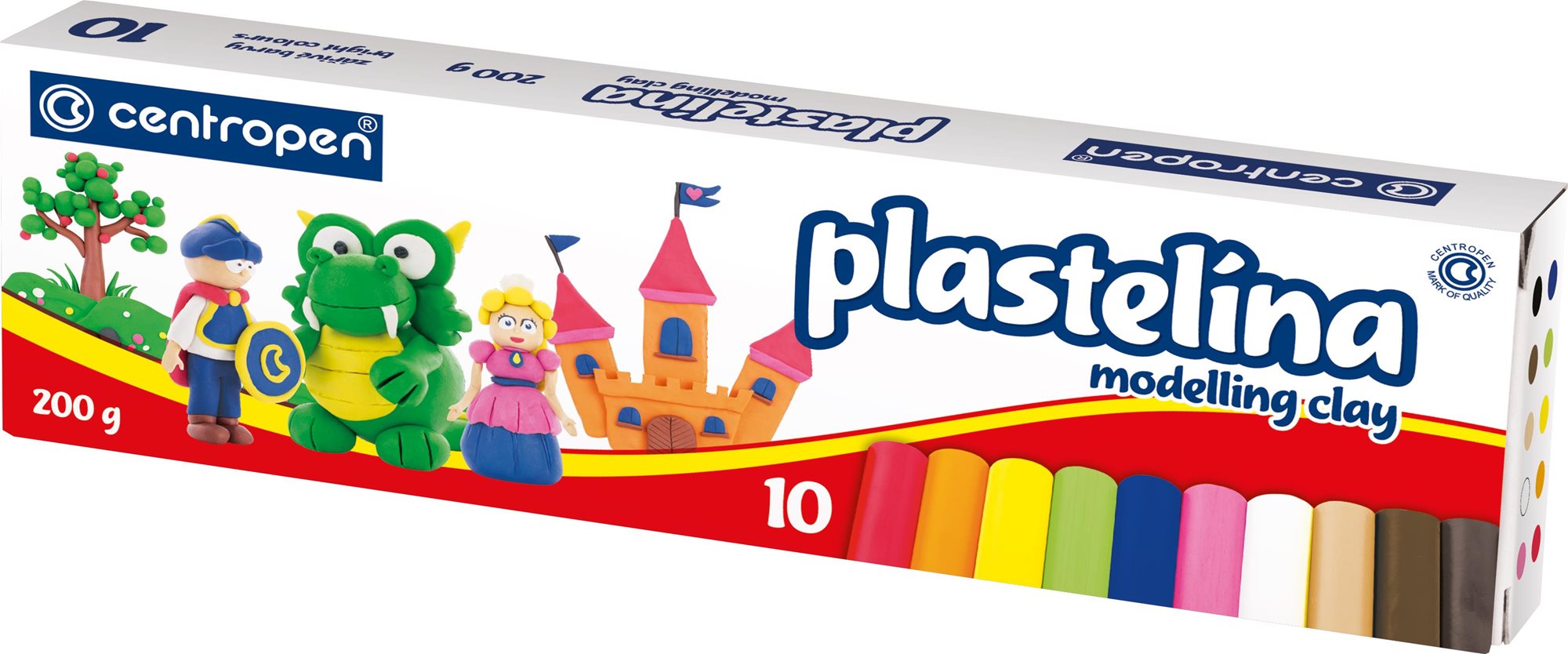 CENTROPEN Knetmasse 9560 10 Stück Knete