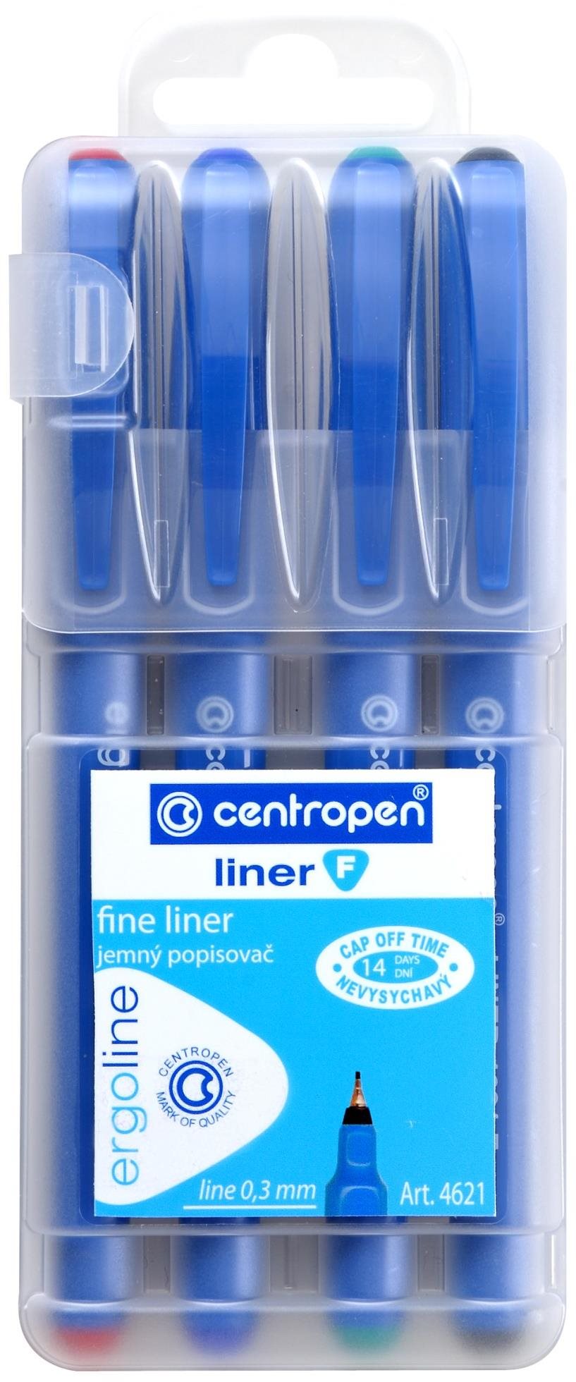CENTROPEN Liner 4621 4 Stück Liner