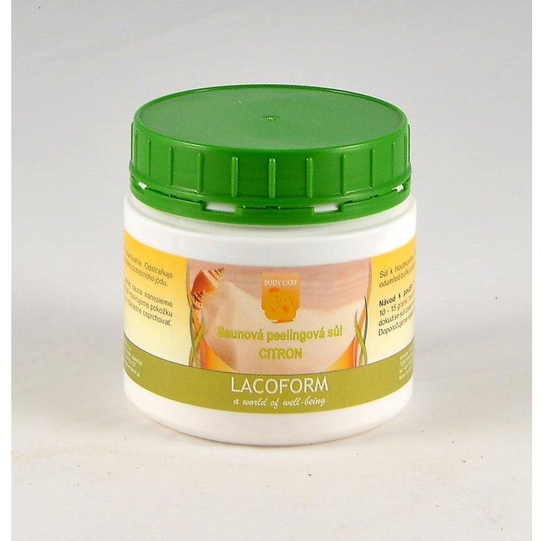 Peelingová soľ 500 g – Citrón Peeling na telo