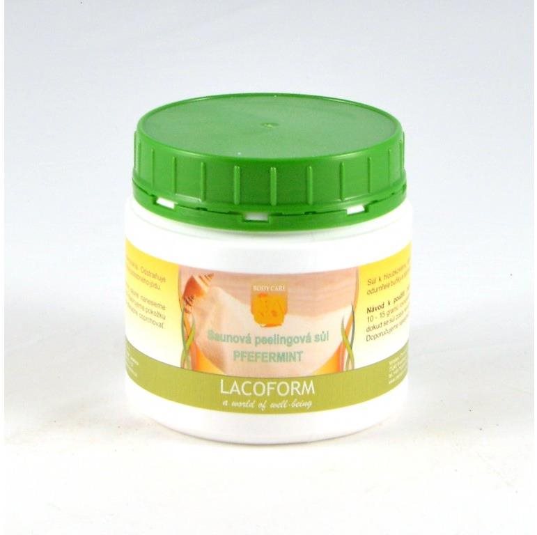 Peelingová soľ 500 g – Mäta pieporná Peeling na telo