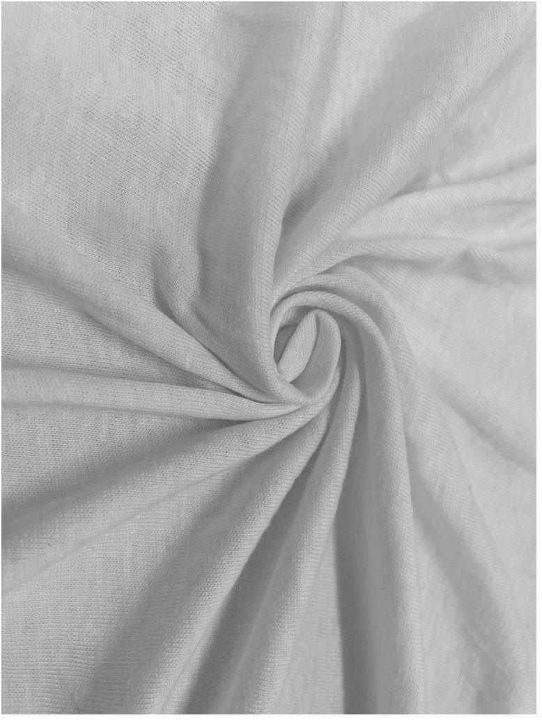 CHANAR Jersey lepedő STANDARD 180 × 200 cm, fehér Lepedő