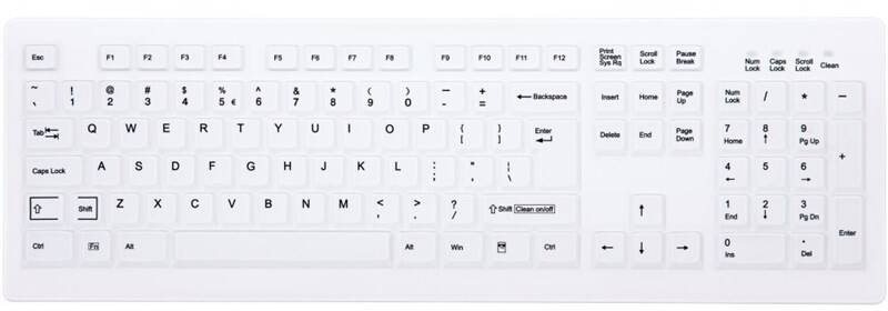 CHERRY AK-C8100F-FU1-W/US Tastatur