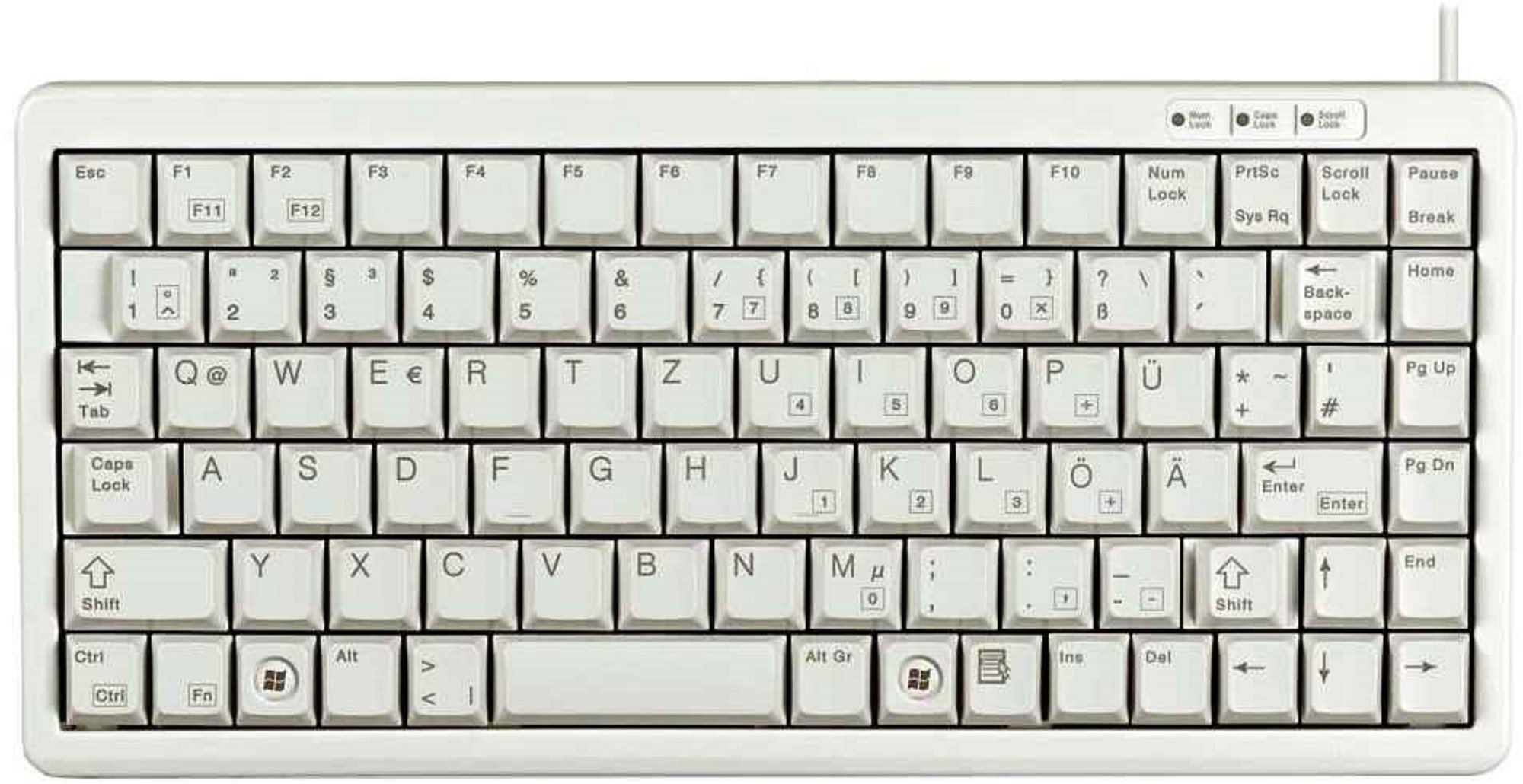 CHERRY G84-4100LCMEU-0 Tastatur