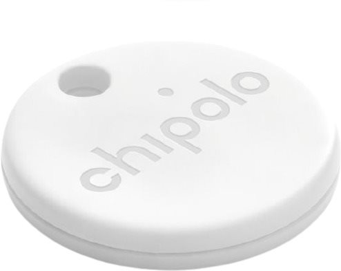 CHIPOLO ONE – smart lokátor na kľúče, biely Bluetooth lokalizačný čip