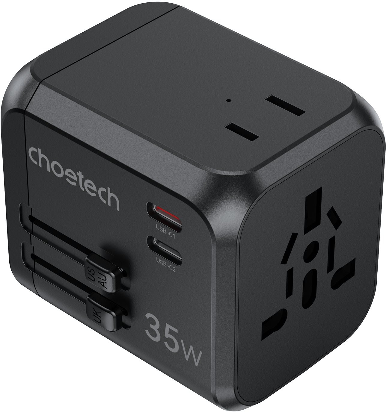 ChoeTech PD35W 2C+3A Travel Wall Charger Utazó adapter