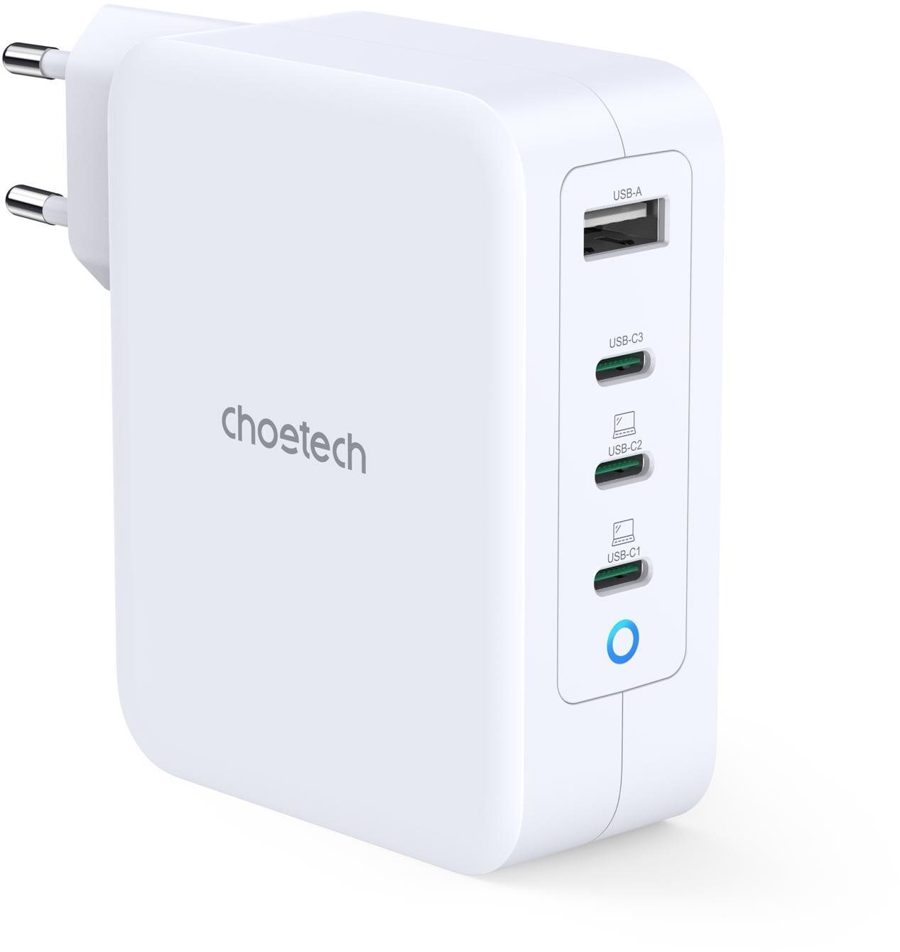Choetech 1A+3C 130W Output Charger Töltő adapter