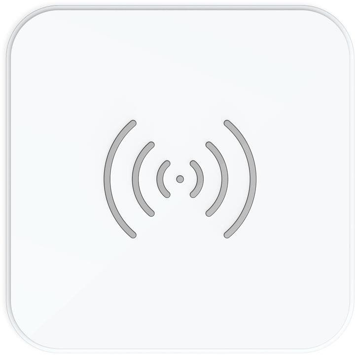 Choetech 10W Einzelspule kabelloses Ladegerät Pad-weiß + 18W...
