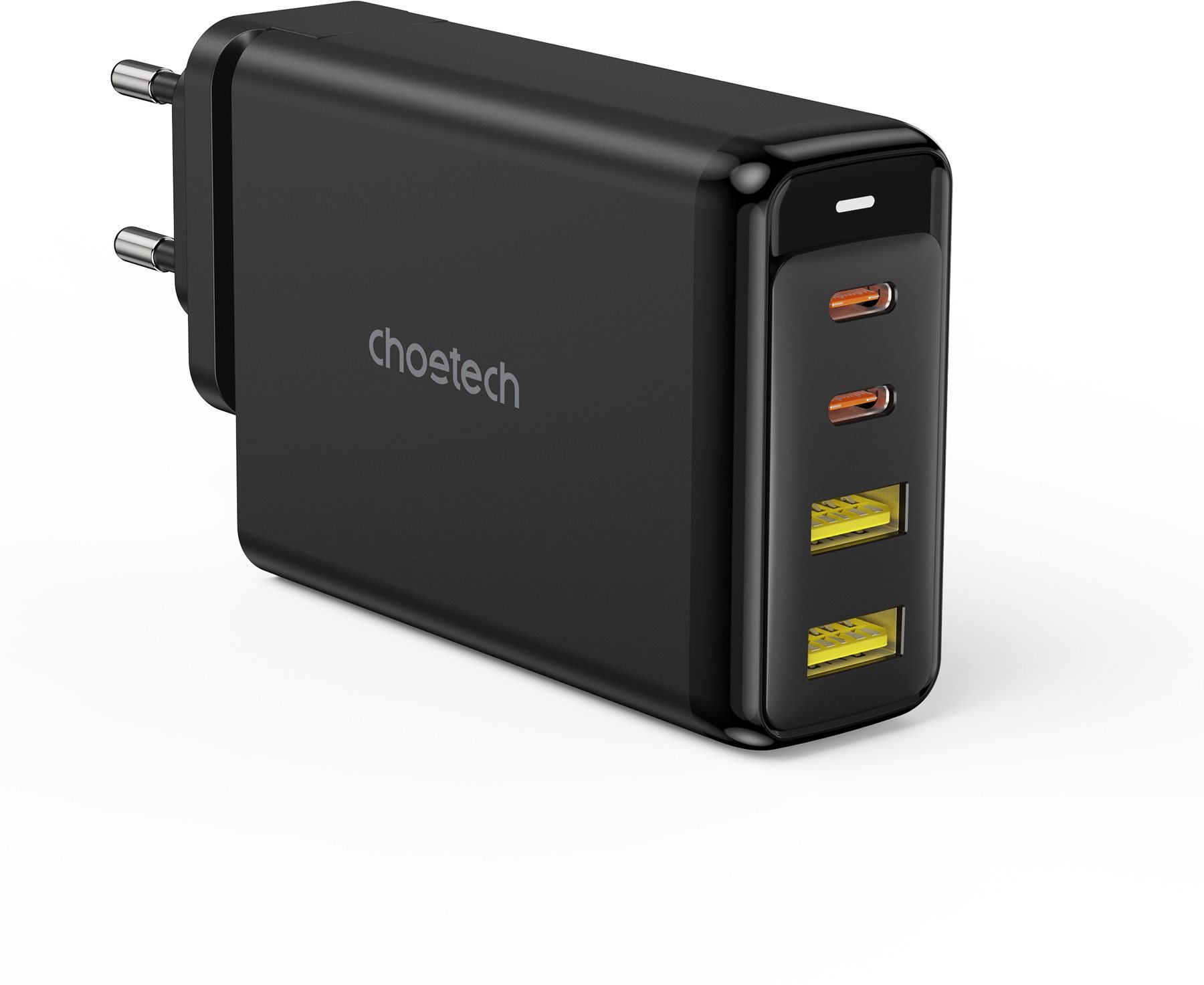 ChoeTech PD 140 W GaN 2*USB-C + 2*USB-A Charger Nabíjačka do siete