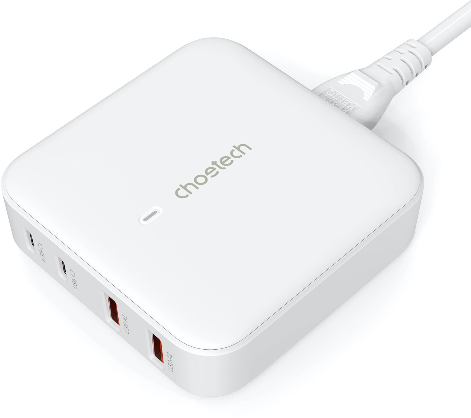 ChoeTech PD 100W GaN desktop 2C+2A Desktop Charger Töltő adapter