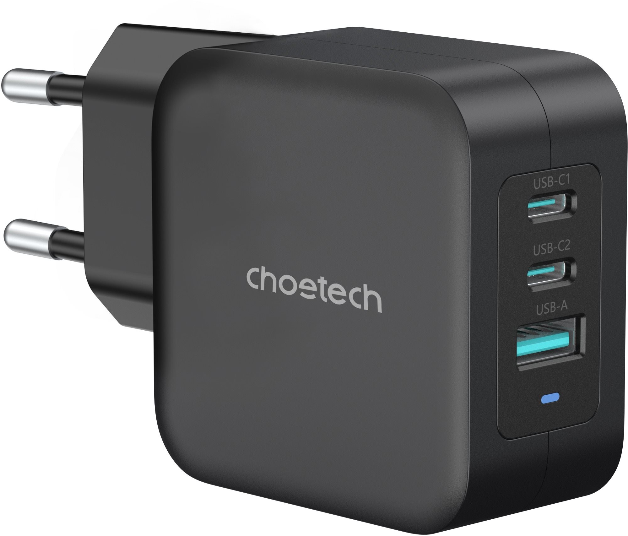 Choetech PD 100 W GaN 2*USB-C+usb-A Charger Nabíjačka do siete