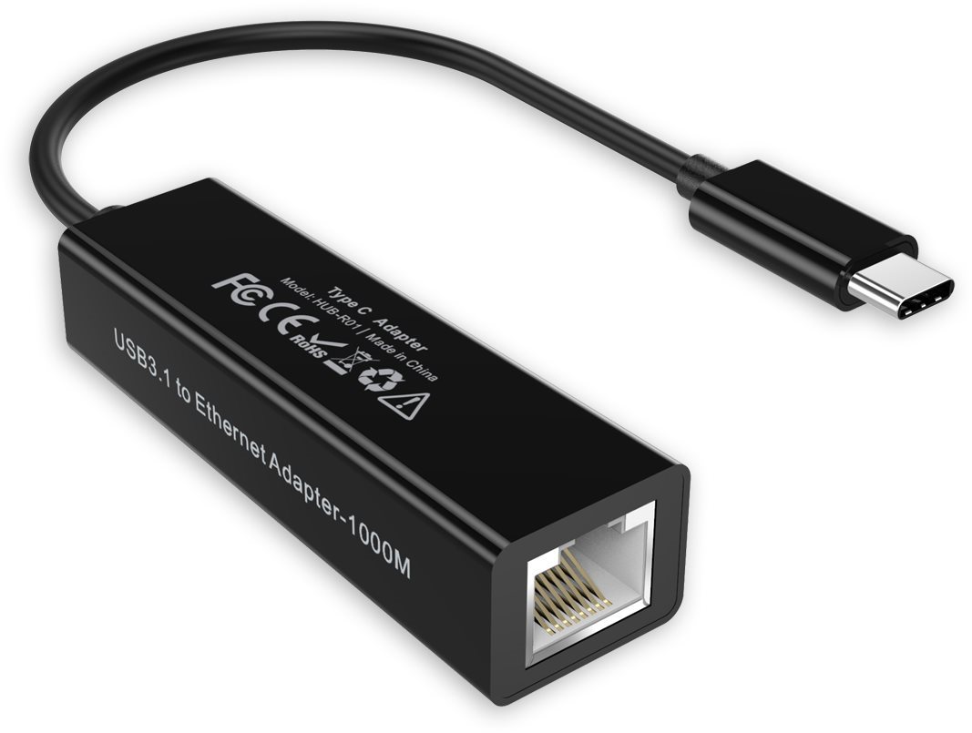 ChoeTech Type-C (USB-C) to RJ-45 (Network) Female Adapter Adapter
