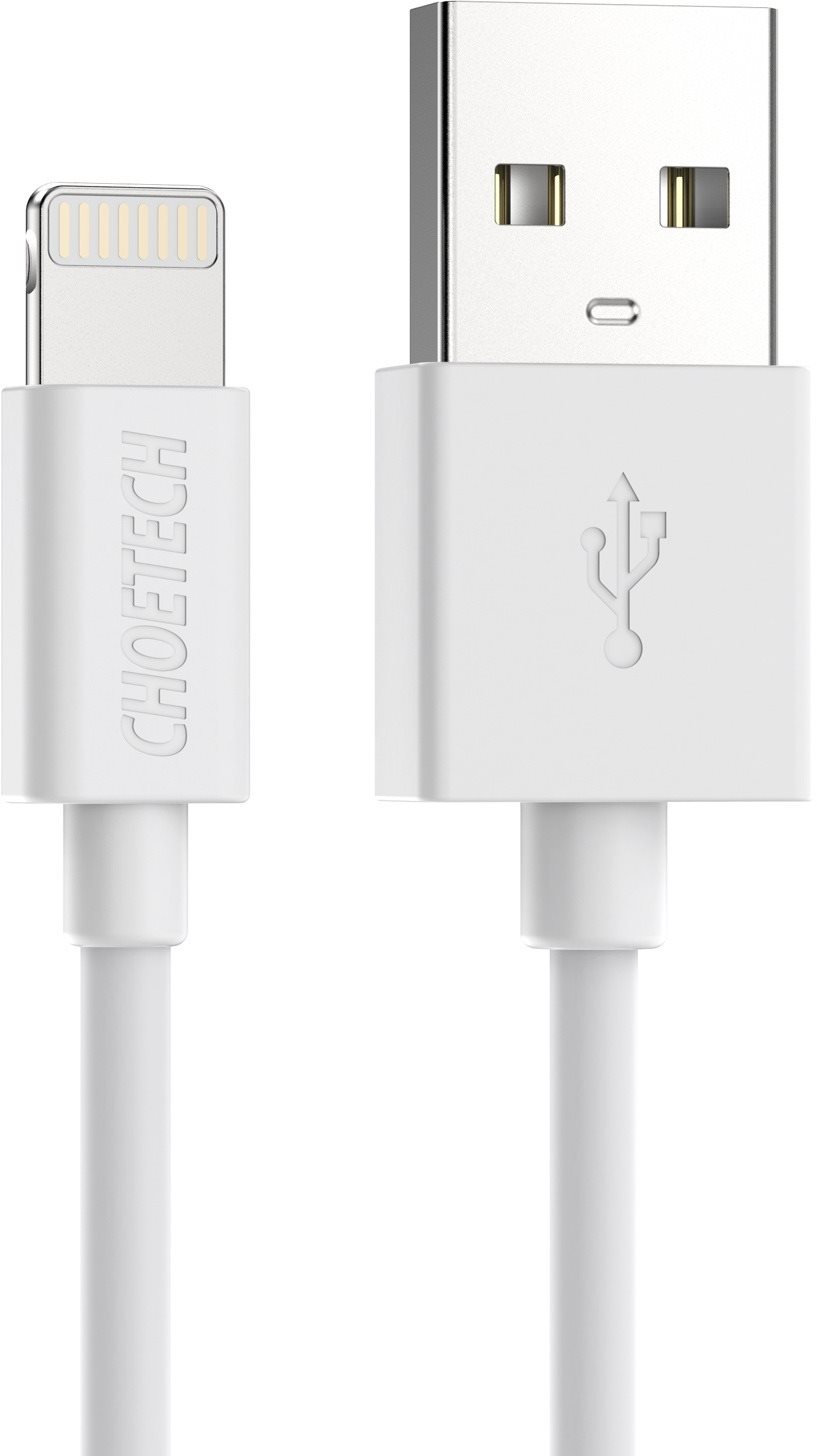 ChoeTech MFI CertIfied Type-C to Lightning 1.8m cable white Adatkábel