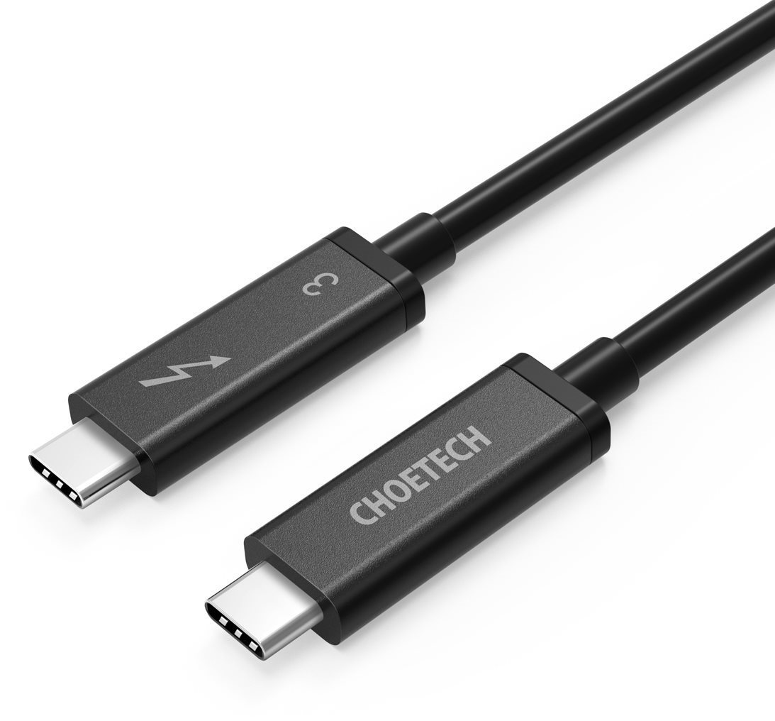 ChoeTech Thunderbolt 3 Active USB-C Cable, 2m Data Cable