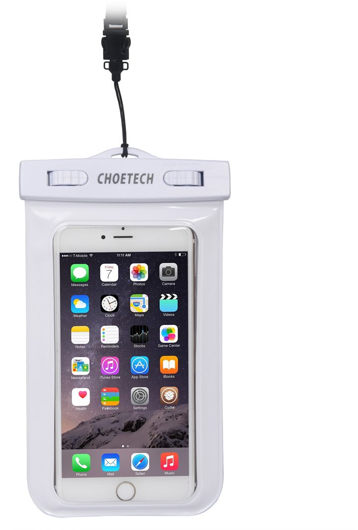ChoeTech fehér vízálló tok Mobiltelefon tok