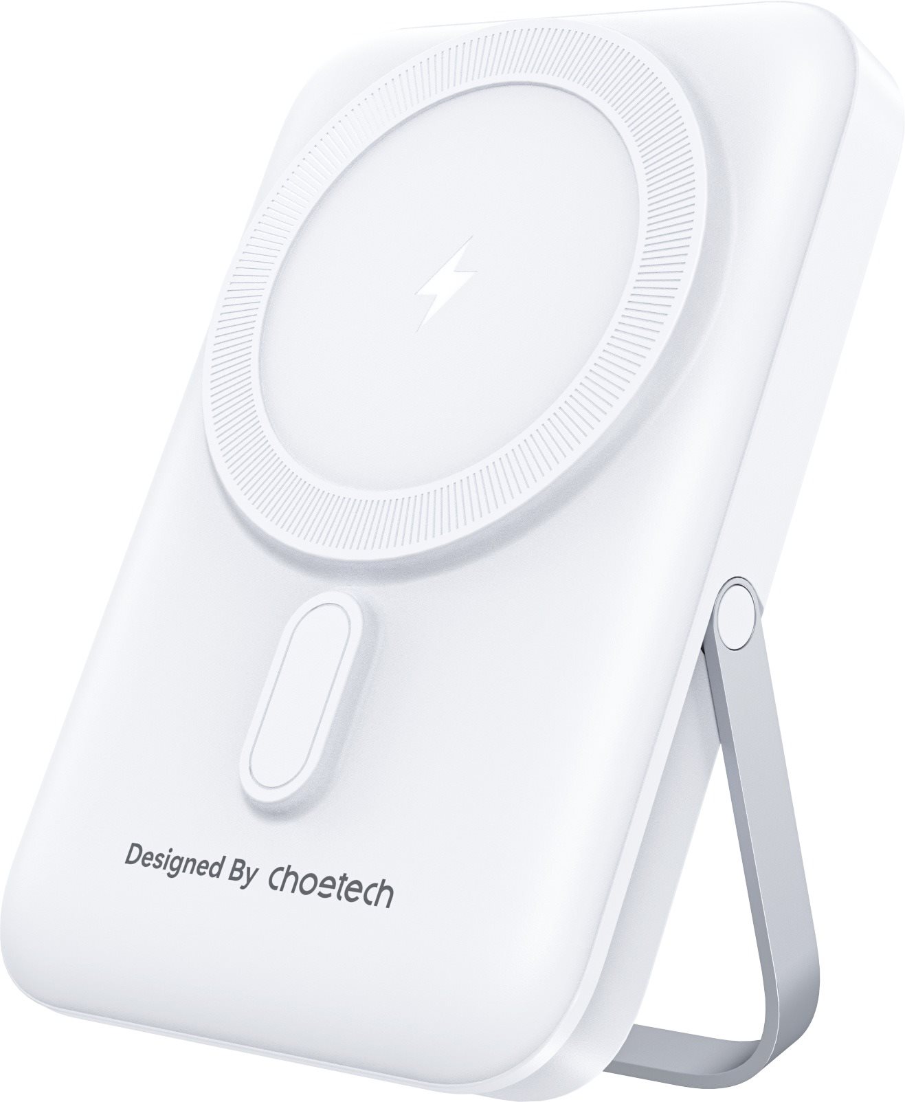 ChoeTech PD20W 10000mAh Magnetic Power Bank with holder white Power...