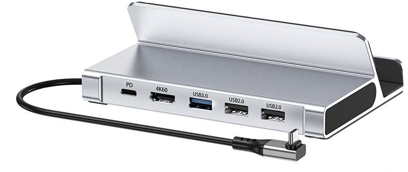Choetech 5 in1 TYPE-C TO PD+HDMI+USB 3.0A/F*1+USB2.0*2 Steam Deck...