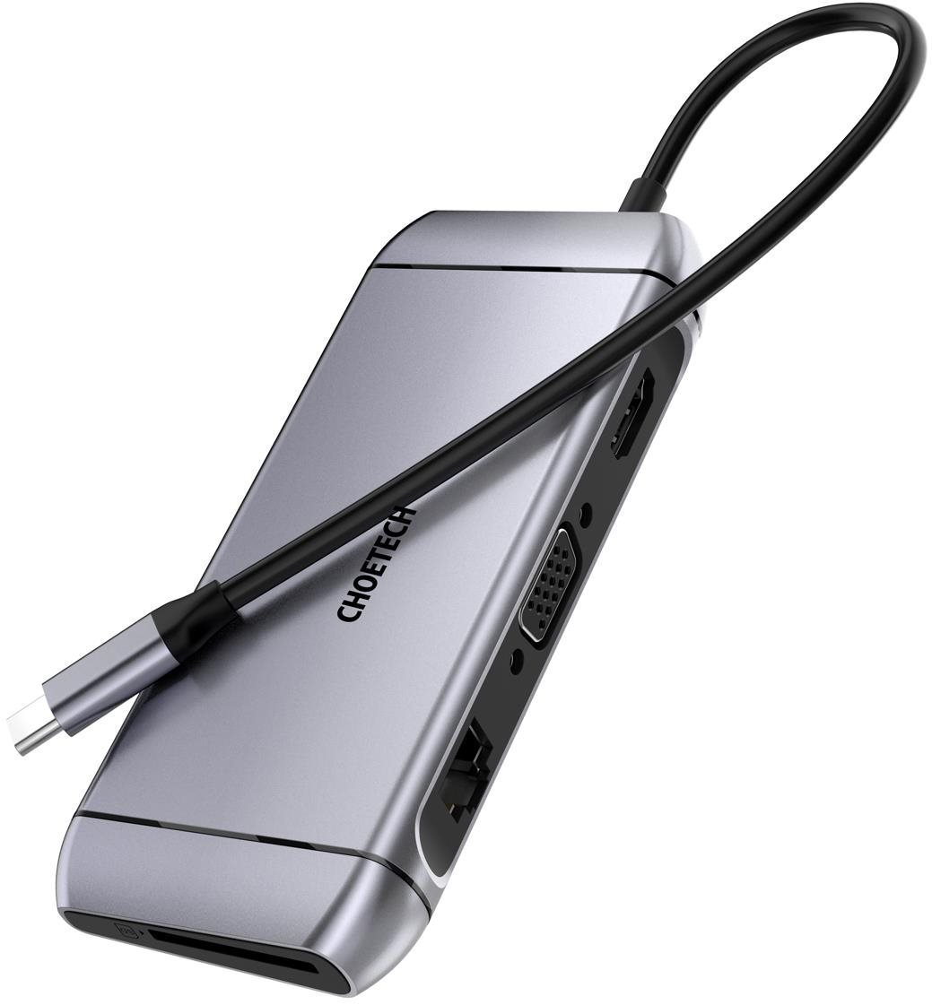 Choetech 9-In-1 USB-C Multiport Adapter Port replikátor