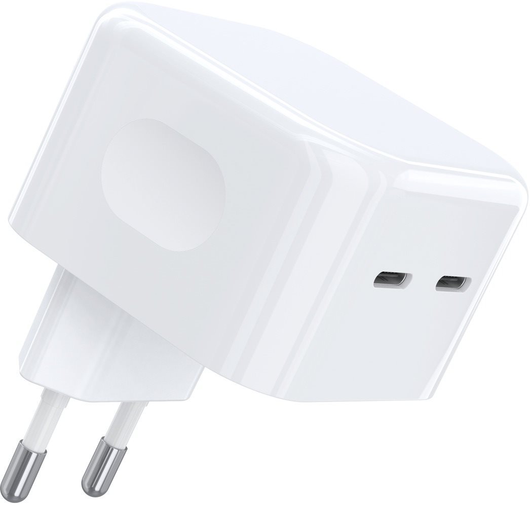 Choetech Dual USB-C PD 35W Wall Charger Töltő adapter