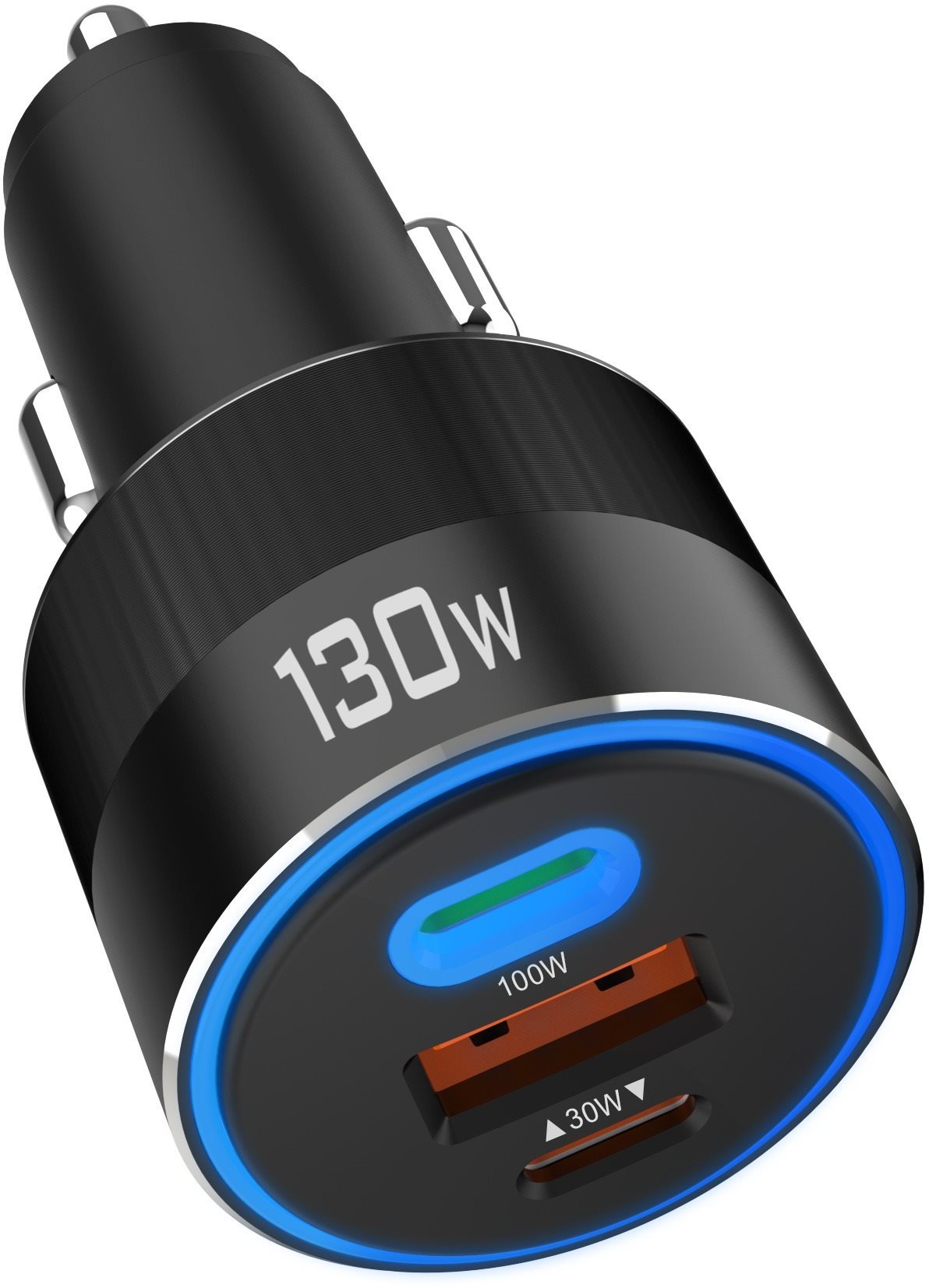 Choetech 130 W Ultra Charge Three Ports Car Charger Autós töltő