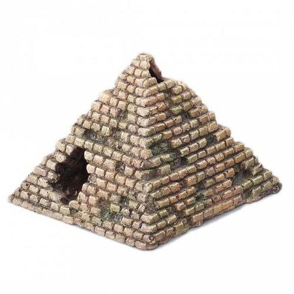 Ebi Pyramída 12,5 × 12,8 × 9 cm Dekorácia do akvária