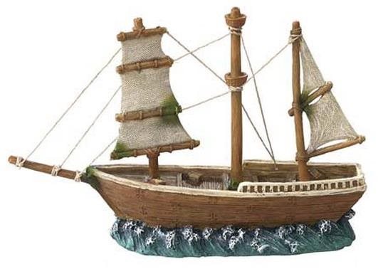 Ebi Aqua Della Pirátska loď 23 × 6,5 × 15 cm Dekorácia do akvária