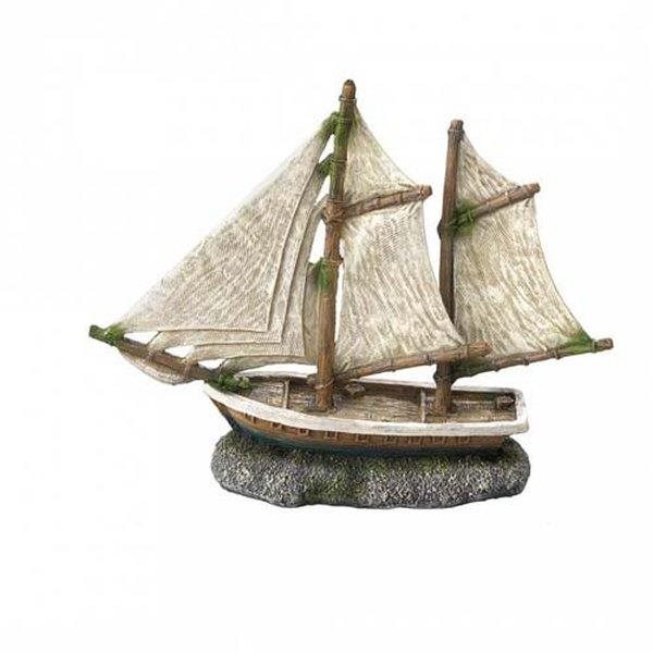 Ebi Aqua Della pirátska loď 20 × 6,5 × 16 cm Dekorácia do akvária
