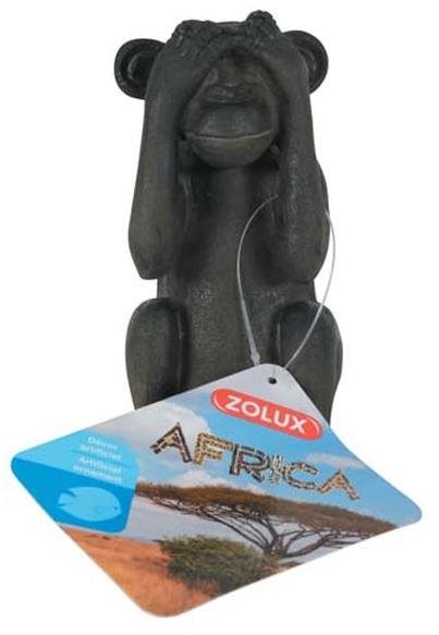 Zolux Africa Opica: Nevidím 5,2 × 5,8 × 10,3 cm Dekorácia do akvária