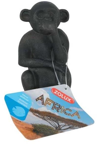 Zolux Africa Opica: Nehovorím 4,7 × 6,3 × 10,3 cm Dekorácia do...