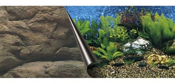 Ebi Photo Decor Sea Rock  80 × 40 cm Pozadie do akvária