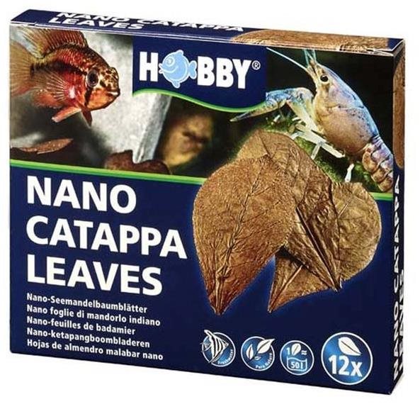 Hobby Nano Catappa Listy 12 ks Starostlivosť o akváriovú vodu