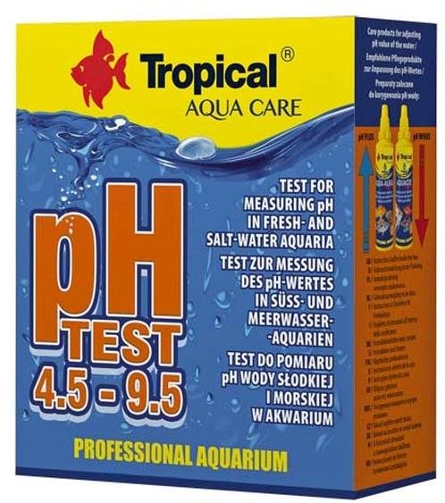 Tropical pH Test 4.5 – 9.5 meranie pH sladkej i morskej vody...