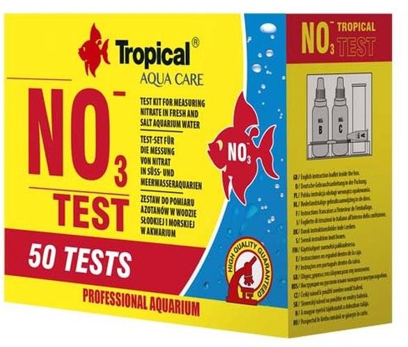 Tropical Test NO3 koncentrácia dusitanov Starostlivosť o akváriovú...