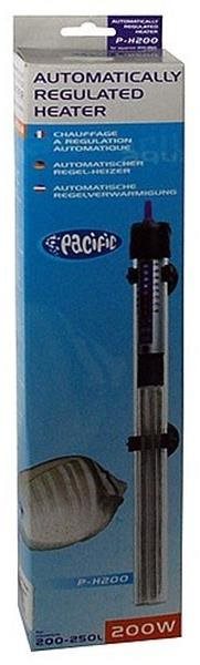 Pacific Ohrievač P-H 200 W 200 – 250 l Ohrievač do akvária