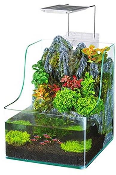 Penn Plax Aquaterium s LED osvetlením a filtráciou pre ryby a...