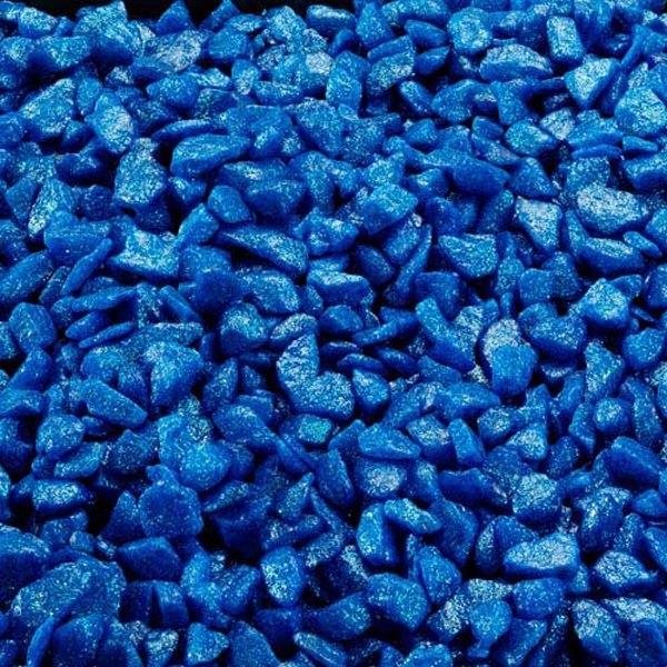 Ebi Aqua Della Glamour Stone Ocean Blue 6-9 mm 2 kg Piesok do akvária